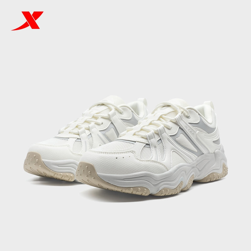 XTEP Volcano V2 Men's Casual Shoes Canvas White/Phantom Grey320015-2