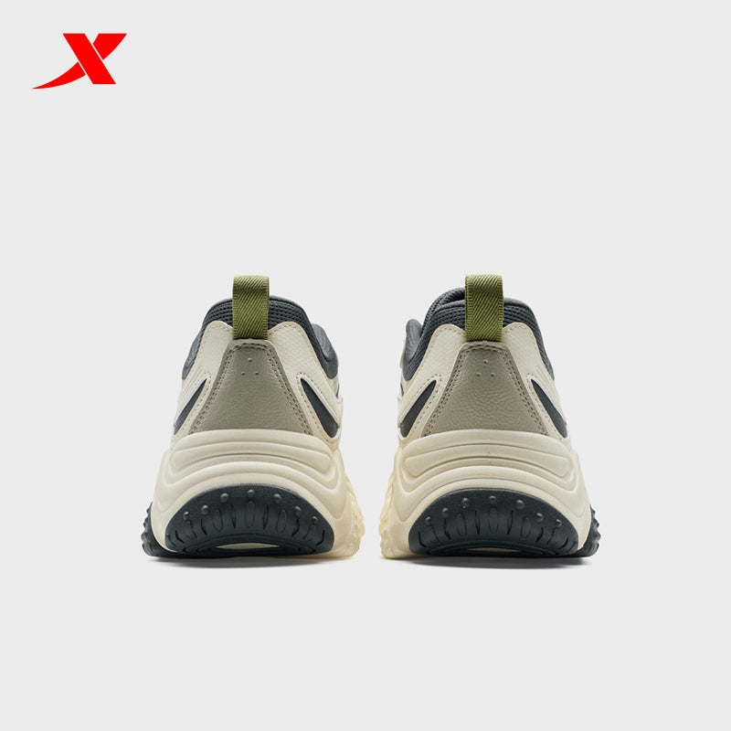 حذاء رجالي كاجوال من إكستيب فولكانو V2، لون أبيض شاي/مشمشي 03/أسود كربوني 320015-7