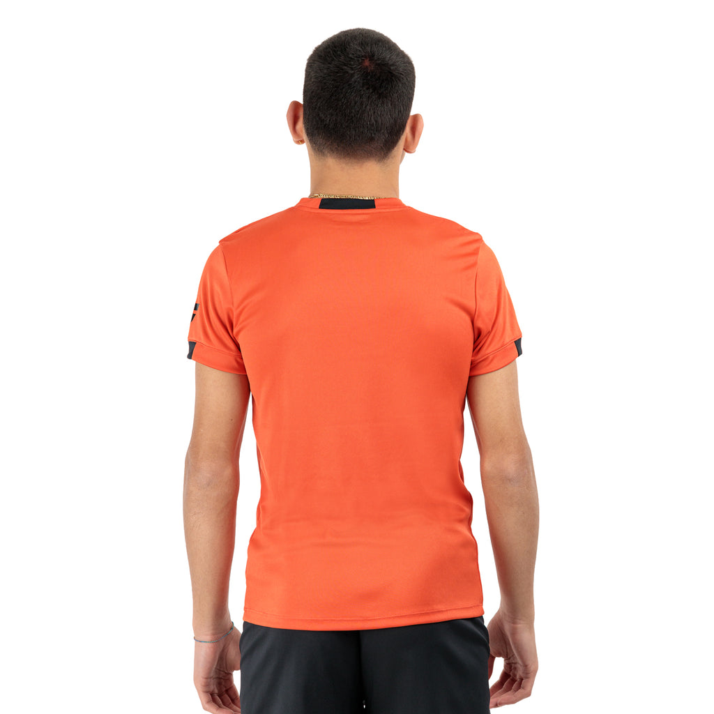 Play Crew Neck Tee Men/Fiesta Red