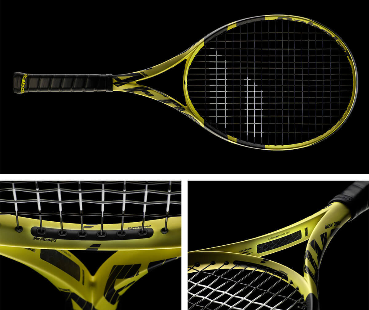 PURE AERO LITE S NC/Yellow black – Smash Mega Store
