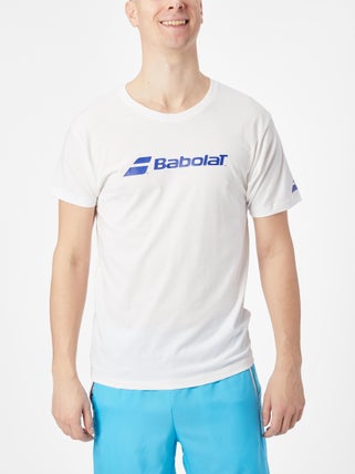 Exercise Babolat Tee Men/White